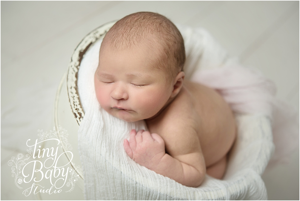 Tiny Baby Studio Newcastle newborn baby photographer baby girl
