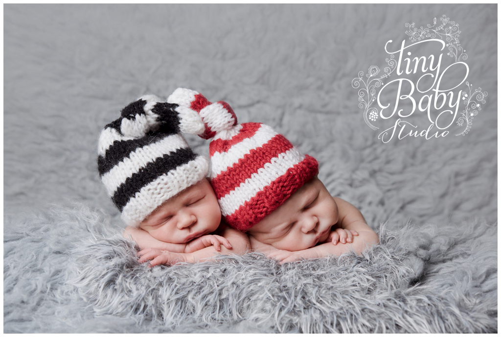 Tiny Baby Studio Newcastle Newborn Photographer twins NUFC SAFC