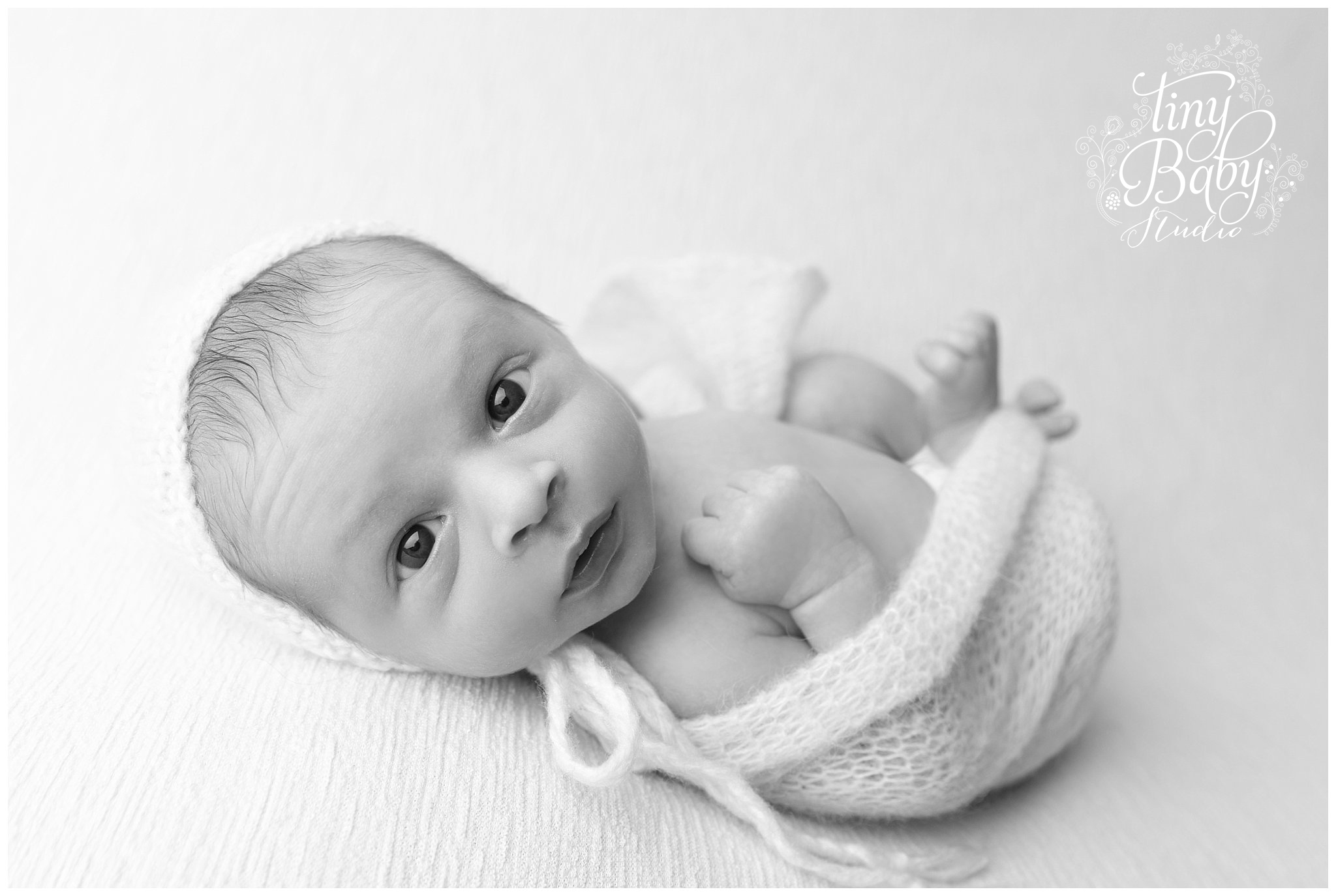 Newcastle Newborn Photography Black and White Images